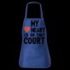 Classic Cotton Blend Apron – Front Pouch Pocket Thumbnail