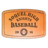 Faux Leather Engravable Patch - Curved Rectangle Thumbnail