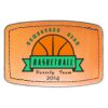 Faux Leather Engravable Patch - Curved Rectangle Thumbnail