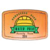 Faux Leather Engravable Patch - Curved Rectangle Thumbnail