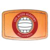 Faux Leather Engravable Patch - Curved Rectangle Thumbnail