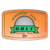 Faux Leather Engravable Patch - Curved Rectangle Thumbnail