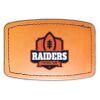 Faux Leather Engravable Patch - Curved Rectangle Thumbnail