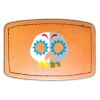 Faux Leather Engravable Patch - Curved Rectangle Thumbnail