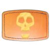 Faux Leather Engravable Patch - Curved Rectangle Thumbnail
