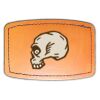 Faux Leather Engravable Patch - Curved Rectangle Thumbnail