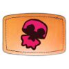 Faux Leather Engravable Patch - Curved Rectangle Thumbnail