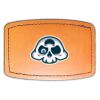 Faux Leather Engravable Patch - Curved Rectangle Thumbnail