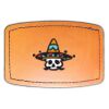 Faux Leather Engravable Patch - Curved Rectangle Thumbnail