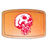 Faux Leather Engravable Patch - Curved Rectangle Thumbnail