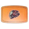 Faux Leather Engravable Patch - Curved Rectangle Thumbnail