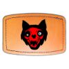 Faux Leather Engravable Patch - Curved Rectangle Thumbnail