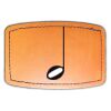 Faux Leather Engravable Patch - Curved Rectangle Thumbnail