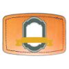 Faux Leather Engravable Patch - Curved Rectangle Thumbnail