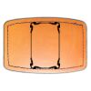 Faux Leather Engravable Patch - Curved Rectangle Thumbnail