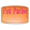 Faux Leather Engravable Patch - Curved Rectangle Thumbnail