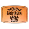 Faux Leather Engravable Patch - Curved Rectangle Thumbnail