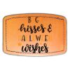 Faux Leather Engravable Patch - Curved Rectangle Thumbnail