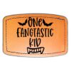 Faux Leather Engravable Patch - Curved Rectangle Thumbnail