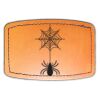 Faux Leather Engravable Patch - Curved Rectangle Thumbnail