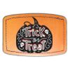 Faux Leather Engravable Patch - Curved Rectangle Thumbnail