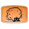 Faux Leather Engravable Patch - Curved Rectangle Thumbnail