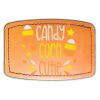 Faux Leather Engravable Patch - Curved Rectangle Thumbnail