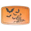 Faux Leather Engravable Patch - Curved Rectangle Thumbnail
