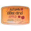 Faux Leather Engravable Patch - Curved Rectangle Thumbnail