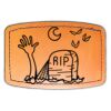 Faux Leather Engravable Patch - Curved Rectangle Thumbnail