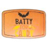 Faux Leather Engravable Patch - Curved Rectangle Thumbnail