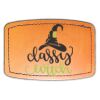 Faux Leather Engravable Patch - Curved Rectangle Thumbnail