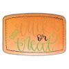Faux Leather Engravable Patch - Curved Rectangle Thumbnail