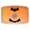Faux Leather Engravable Patch - Curved Rectangle Thumbnail