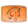 Faux Leather Engravable Patch - Curved Rectangle Thumbnail