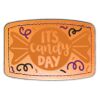 Faux Leather Engravable Patch - Curved Rectangle Thumbnail