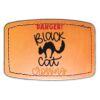 Faux Leather Engravable Patch - Curved Rectangle Thumbnail