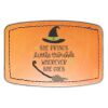 Faux Leather Engravable Patch - Curved Rectangle Thumbnail