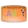 Faux Leather Engravable Patch - Curved Rectangle Thumbnail
