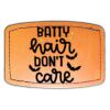 Faux Leather Engravable Patch - Curved Rectangle Thumbnail