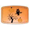 Faux Leather Engravable Patch - Curved Rectangle Thumbnail