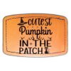 Faux Leather Engravable Patch - Curved Rectangle Thumbnail