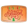 Faux Leather Engravable Patch - Curved Rectangle Thumbnail