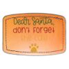 Faux Leather Engravable Patch - Curved Rectangle Thumbnail