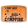 Faux Leather Engravable Patch - Curved Rectangle Thumbnail