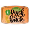 Faux Leather Engravable Patch - Curved Rectangle Thumbnail
