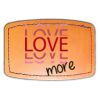 Faux Leather Engravable Patch - Curved Rectangle Thumbnail