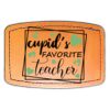 Faux Leather Engravable Patch - Curved Rectangle Thumbnail