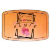 Faux Leather Engravable Patch - Curved Rectangle Thumbnail