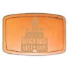 Faux Leather Engravable Patch - Curved Rectangle Thumbnail
